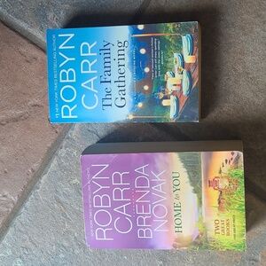 Bestselling Author Robyn Carr Home to you & The Family Gathering paperback books